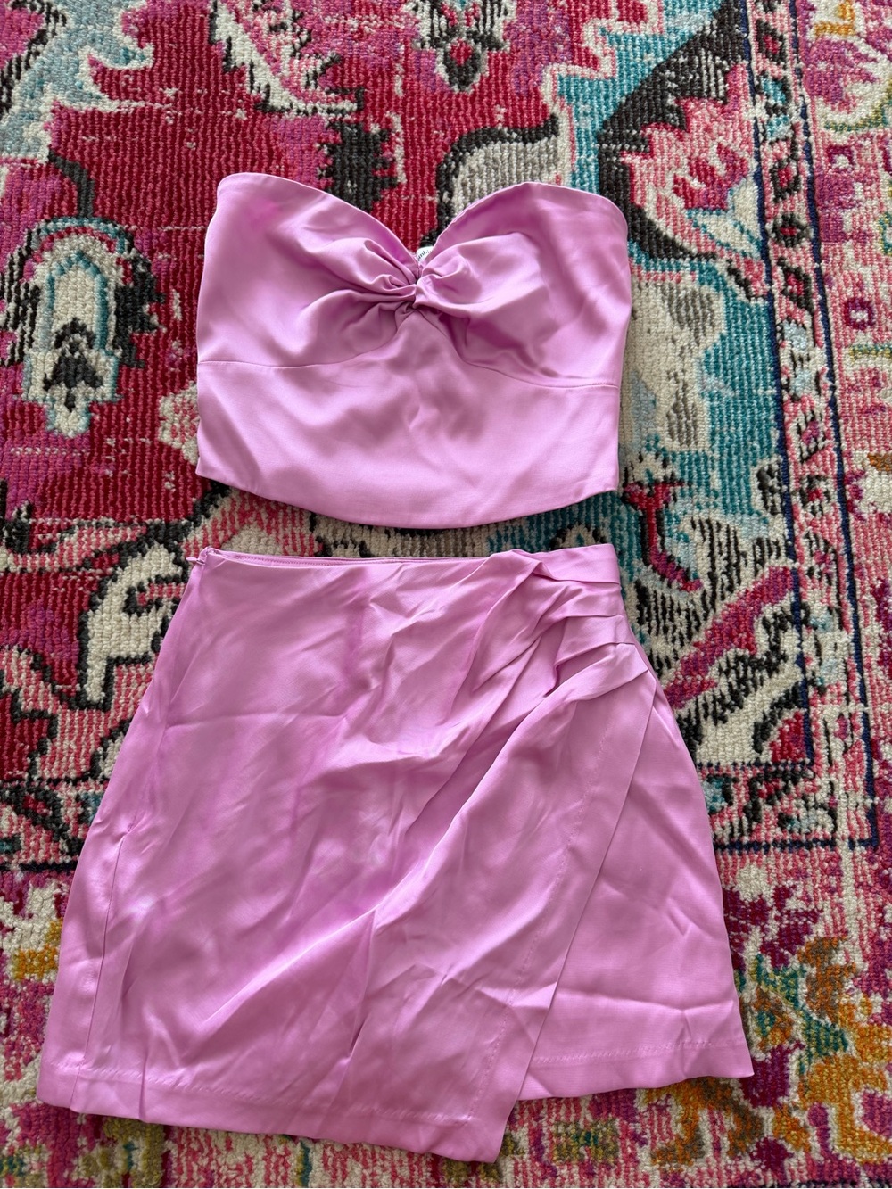 Abercrombie & Fitch Satin Set